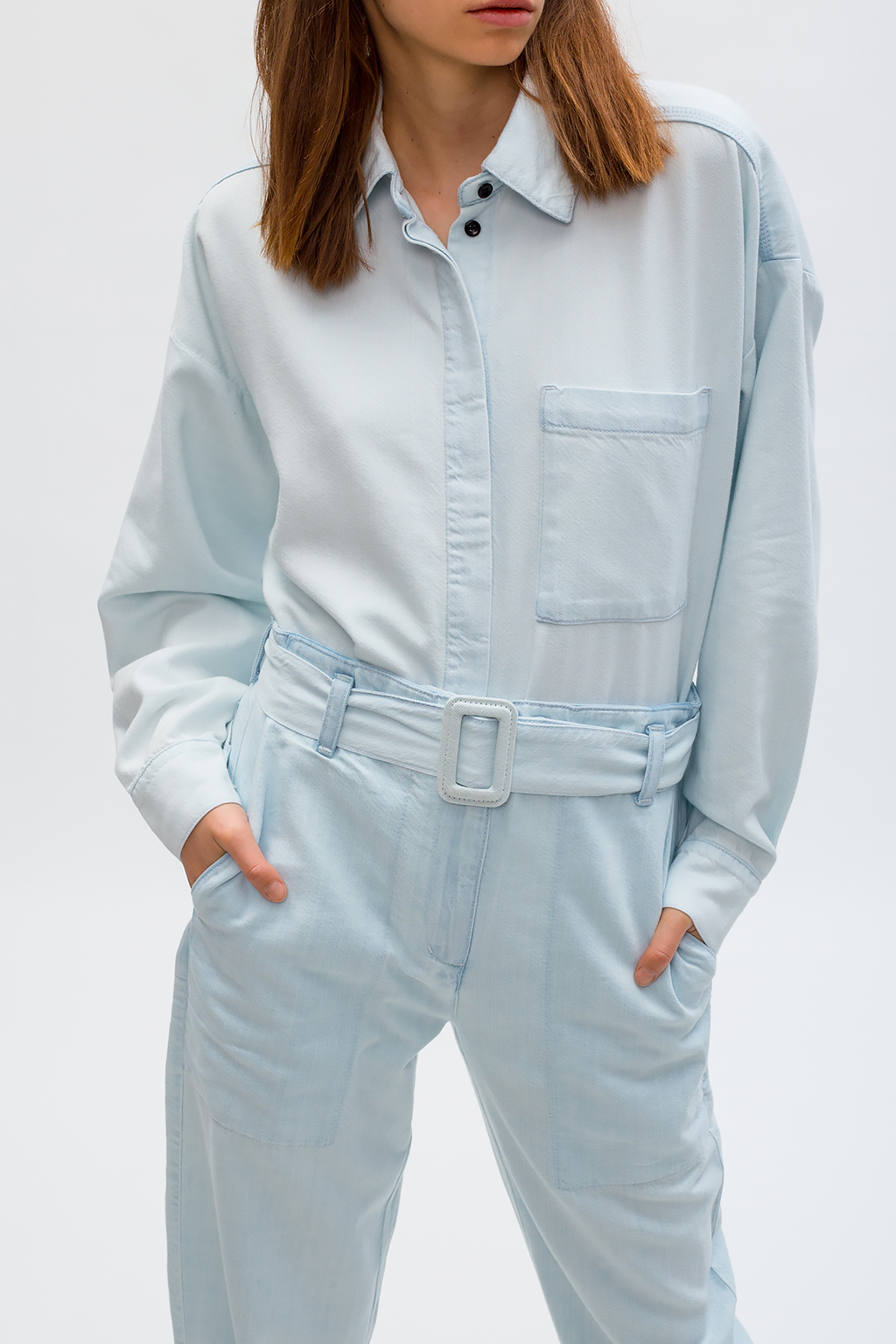 Denim shirt Proenza Schouler White Label Proenza Schouler White